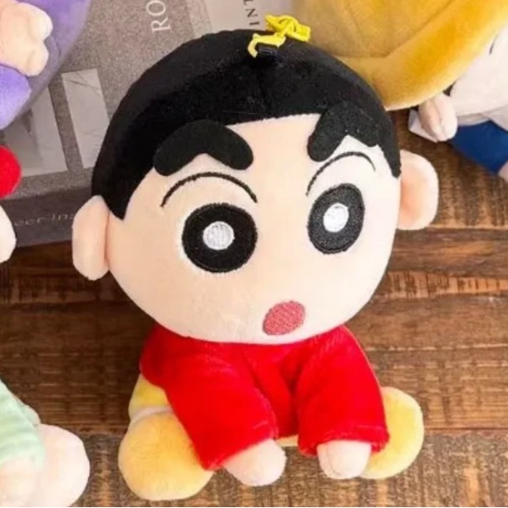 Crayon shin-chan sitting in rows plush blind box